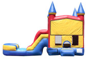 JA-COM-511-Toddler Castle Slide Wet JA-COM-511-Toddler Castle Slide Wet