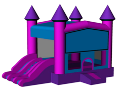 JA-Com-Pink Castle Double Slide JA-Com-Pink Castle Double Slide